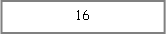 Zone de Texte: 16