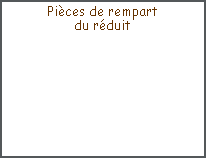 Zone de Texte: Pièces de rempartdu réduit